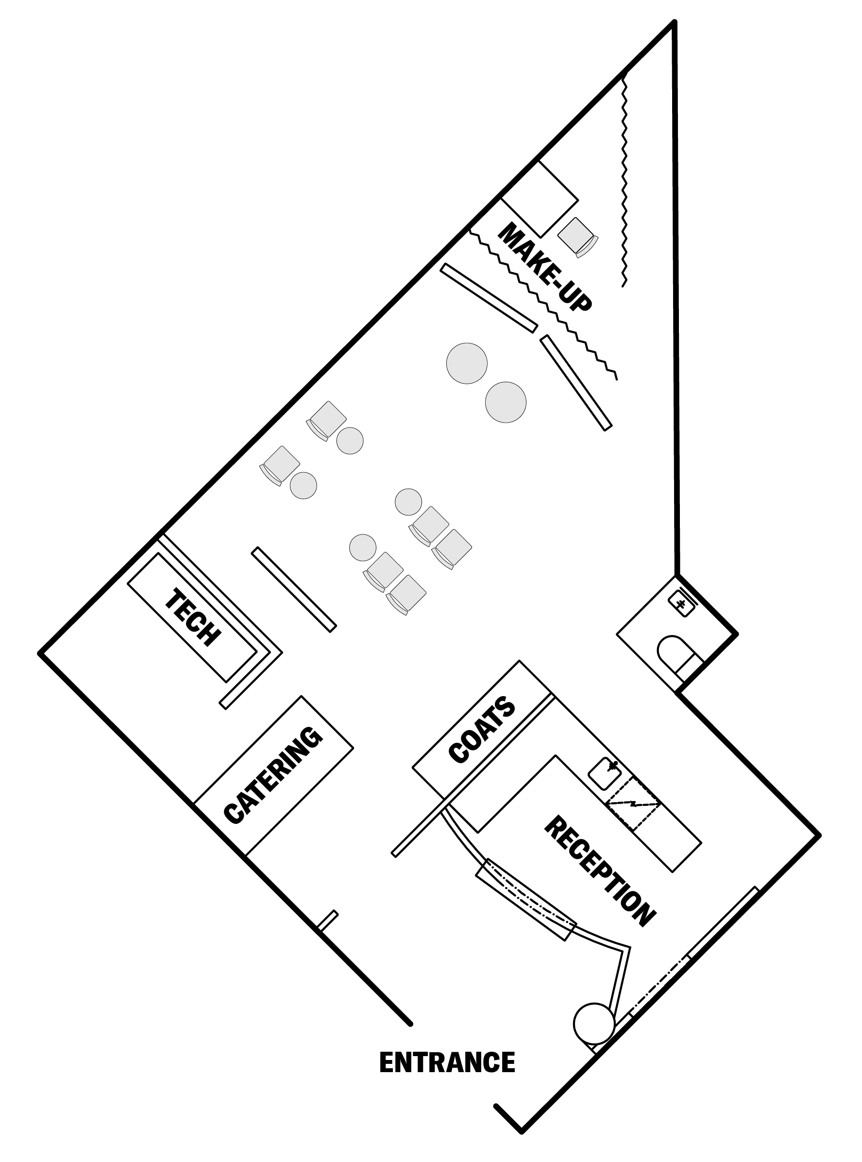 Studio Eero floor plan